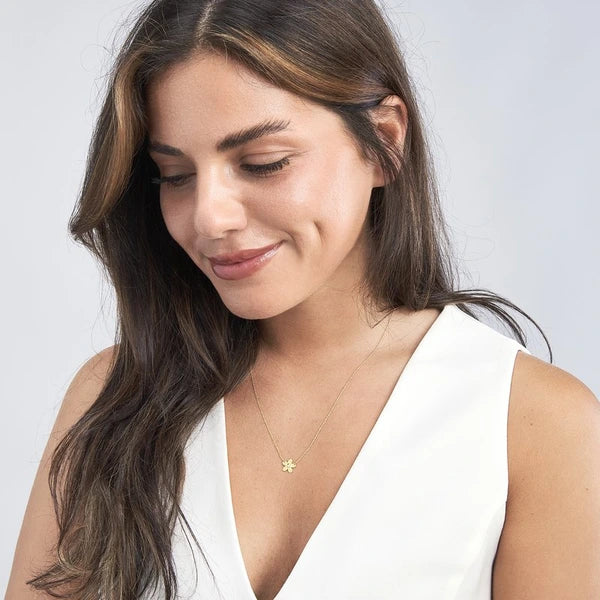 So You Diamond Flower Necklace