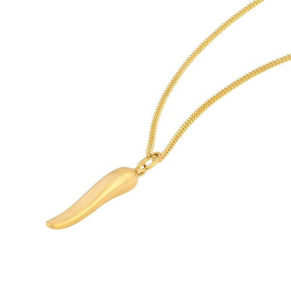 Small Italian Horn Pendant