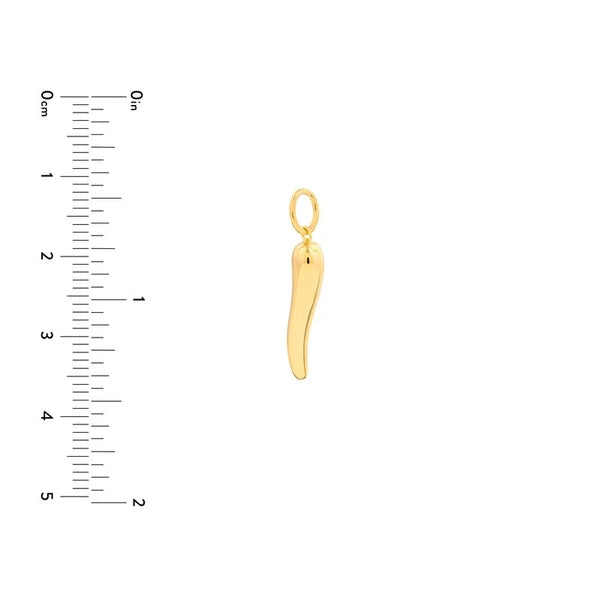 Small Italian Horn Pendant
