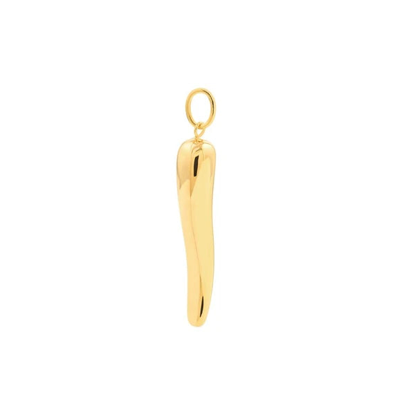 Large Italian Horn Pendant