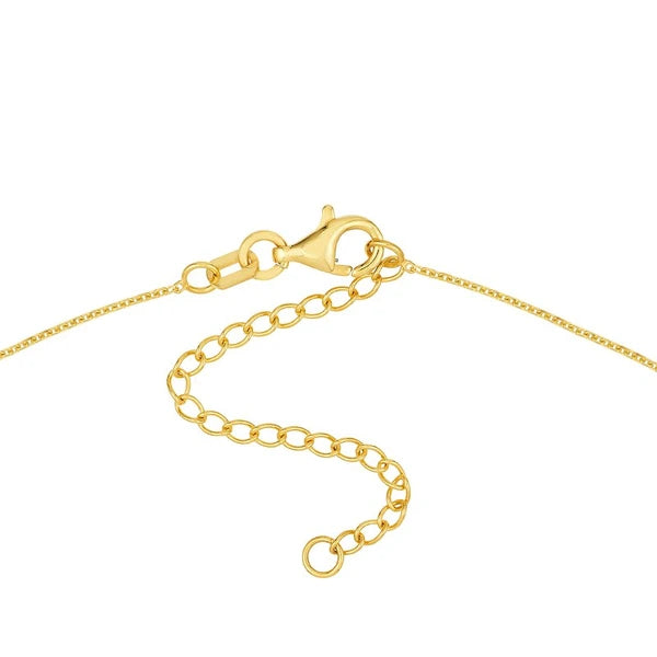 Linked Circle Ring Necklace