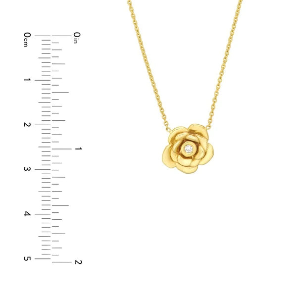 Rose Station Necklace