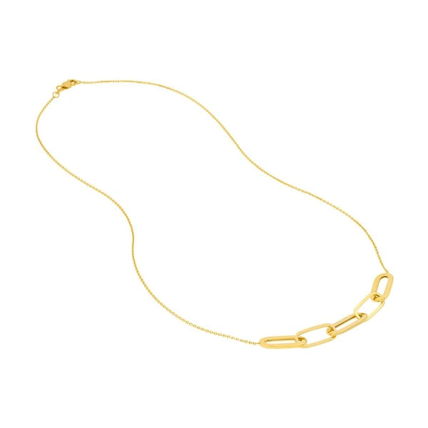 Large Oval Link Element Necklace
