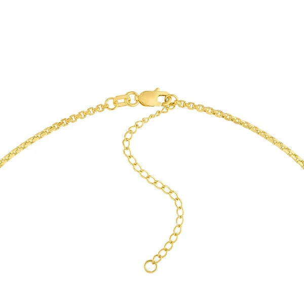 Engravable Square Necklace