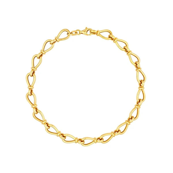 Teardrop Link Bracelet