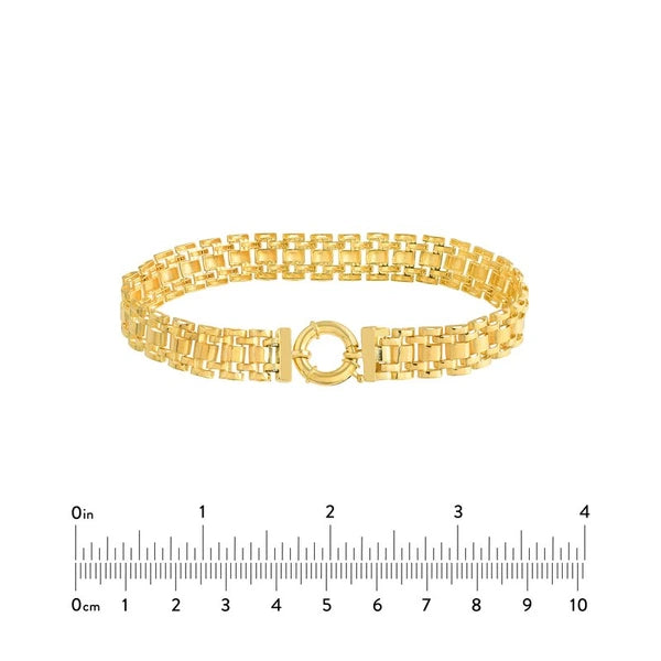 9.55mm Brick Pattern Bracelet