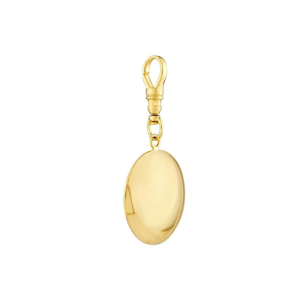 Puffy Disc Pendant