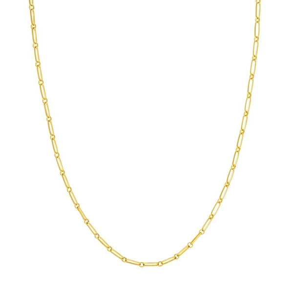 Oval and Round Open Link Chain