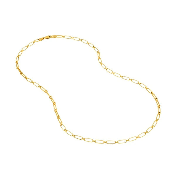 Oval and Round Open Link Chain