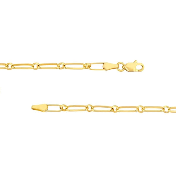 Oval and Round Open Link Chain
