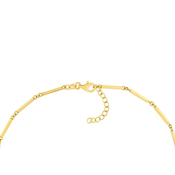 Bar Station Adjustable Anklet