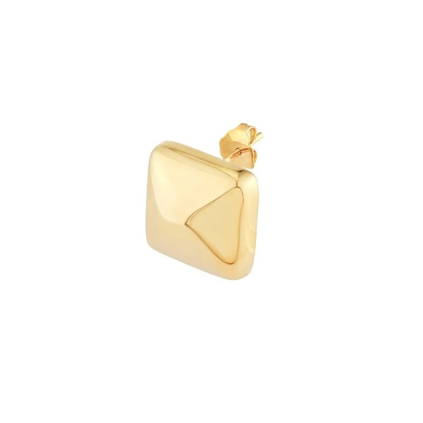Puffy Square Earrings