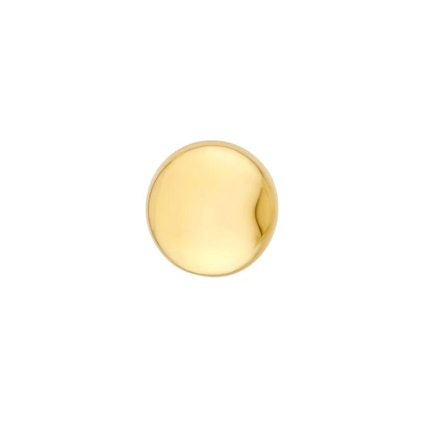 Puffy Round Stud Earrings