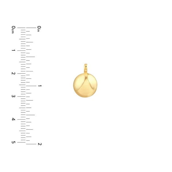 Puffy Round Pendant