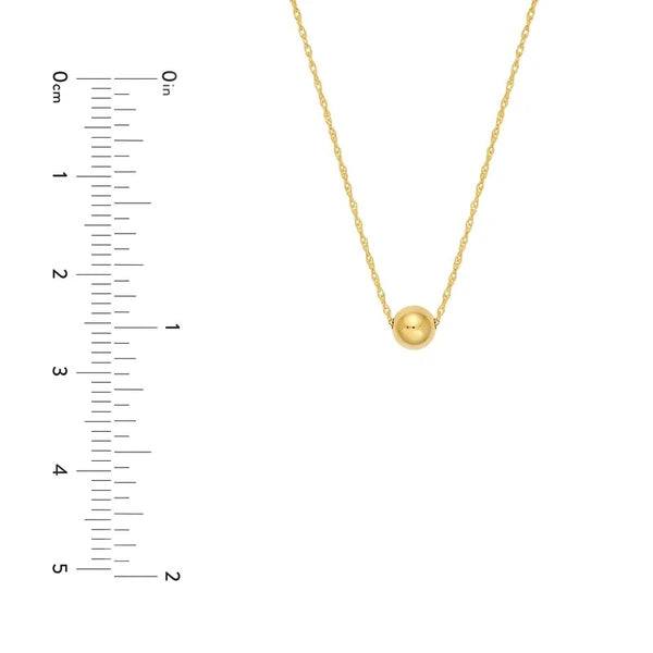 So You Puffy Bead Charm Necklace
