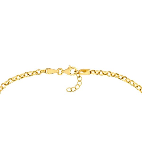 Hollow Teardrop Link Adjustable Bracelet