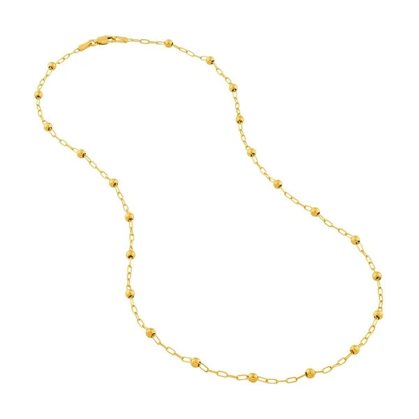 Beaded Paper Clip Chain