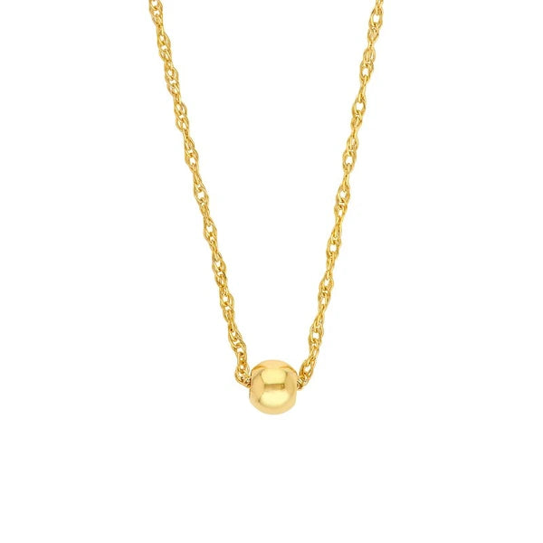 So You Small Bead Pendant Necklace