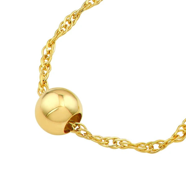 So You Small Bead Pendant Necklace
