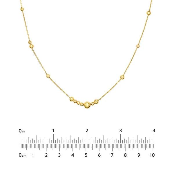 Long and Lovely AlterN/Ating Beaded Necklace