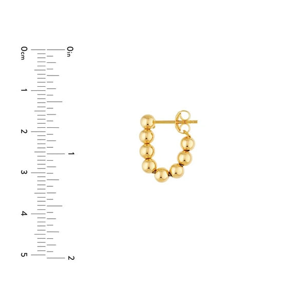 Front to Back Bead Earrings