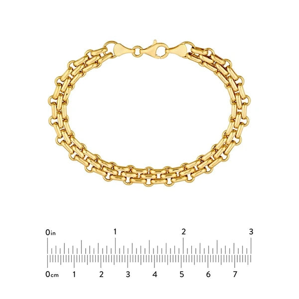 Hollow Fancy Link Chain Bracelet