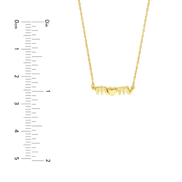 So You Mom Heart Necklace