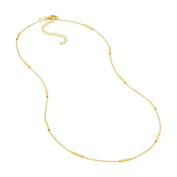 Dainty Bar Station Chain