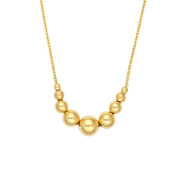 Graduated Bead Necklace