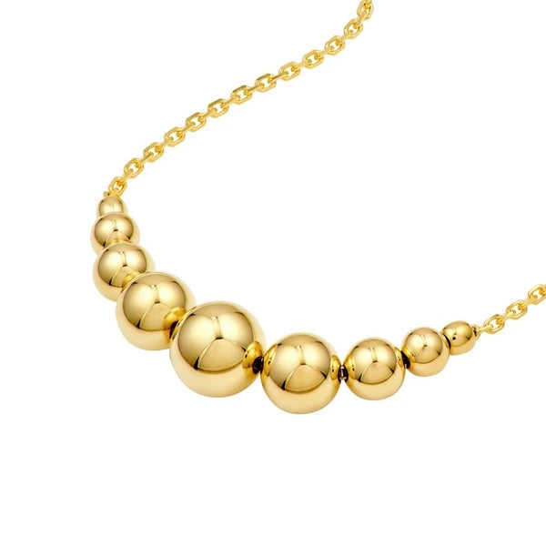 Graduated Bead Necklace