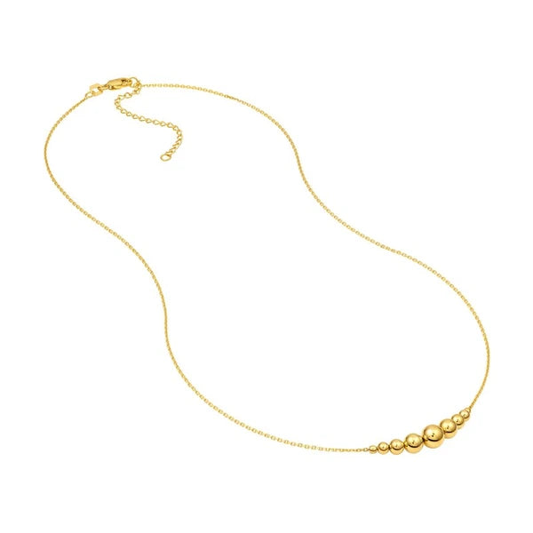 Graduated Bead Necklace
