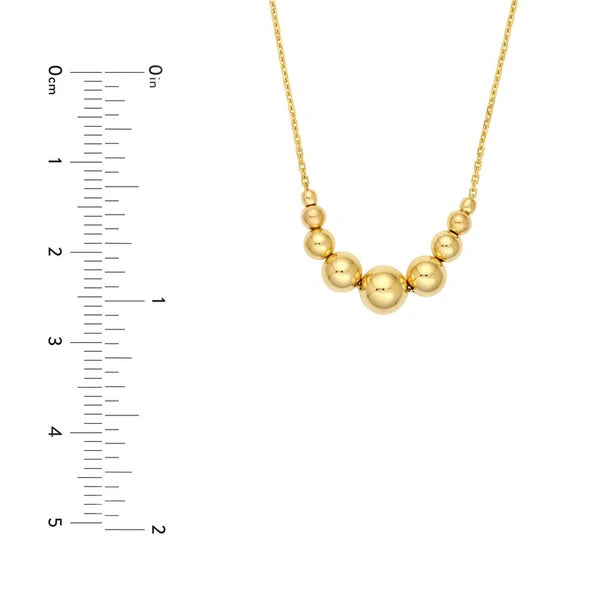 Graduated Bead Necklace