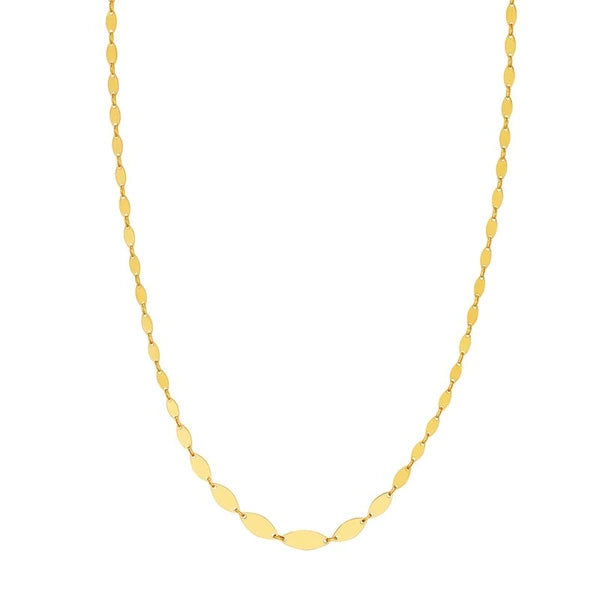 Graduated Diamond Shaped Necklace