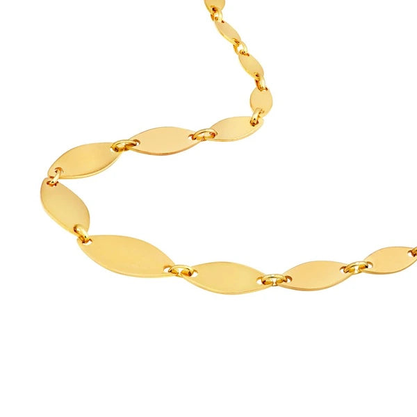 Graduated Diamond Shaped Necklace