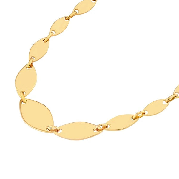 Graduated Oval Link Bracelet