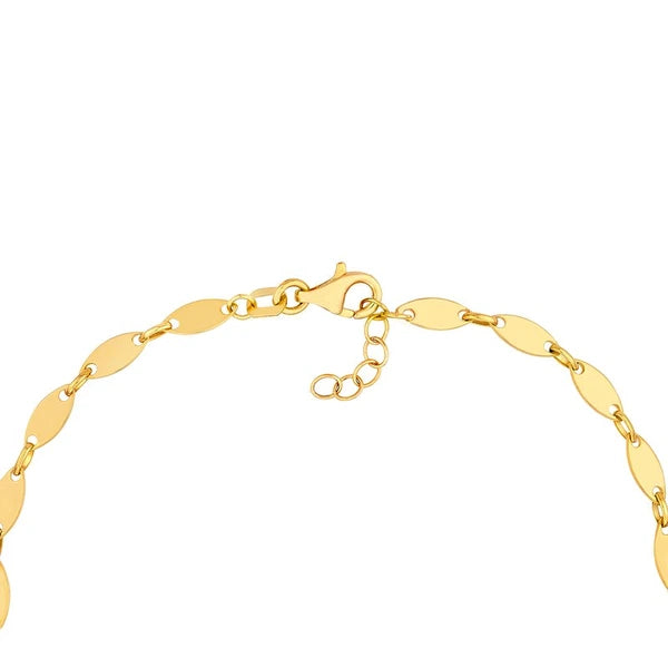 Graduated Oval Link Bracelet