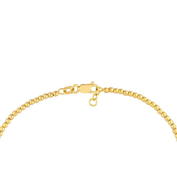 Graduated Bead Adjustable Bracelet
