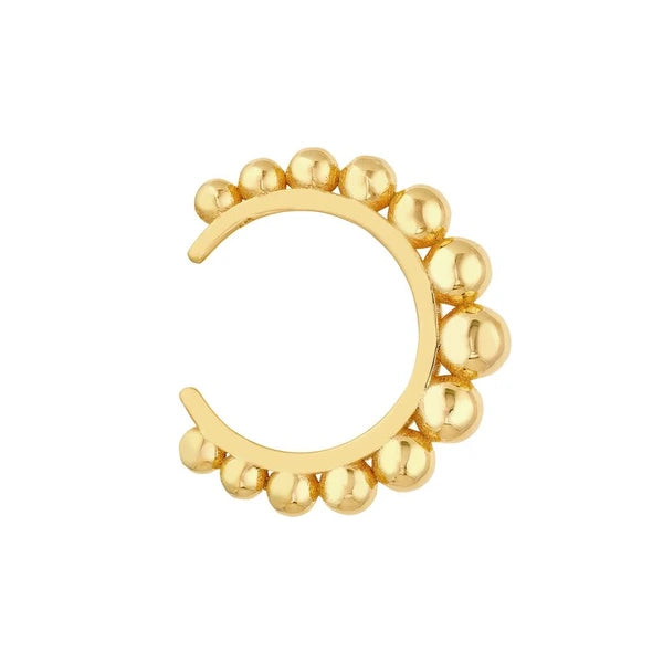 Graduated Beaded Ear Cuffs
