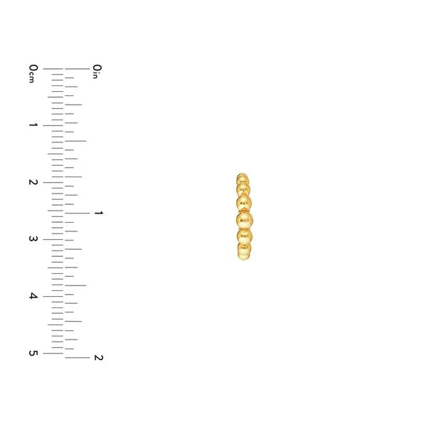 Graduated Beaded Ear Cuffs
