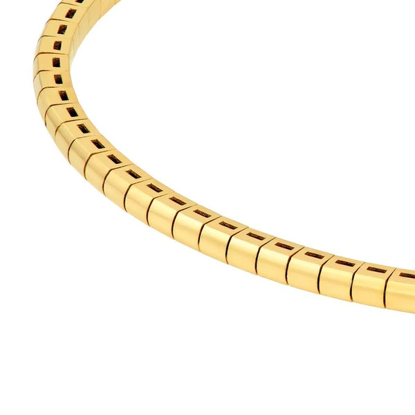 Round Square Link Flex Bracelet