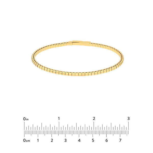 Round Square Link Flex Bracelet