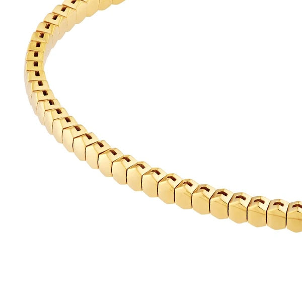 3.10mm HexagoN/Al Link Flex Bracelet