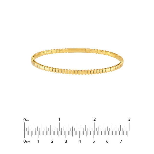 3.10mm HexagoN/Al Link Flex Bracelet