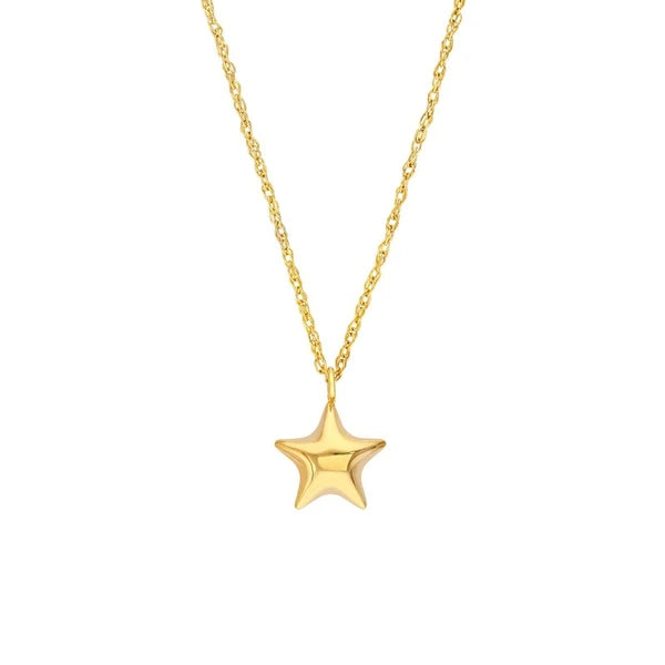 So You Polished Star Pendant Necklace