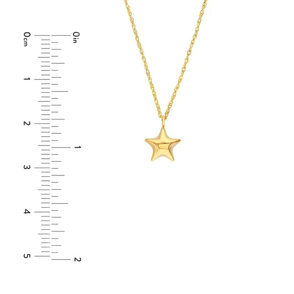 So You Polished Star Pendant Necklace