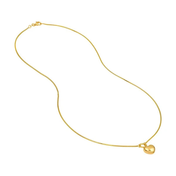 Dangle Heart Necklace