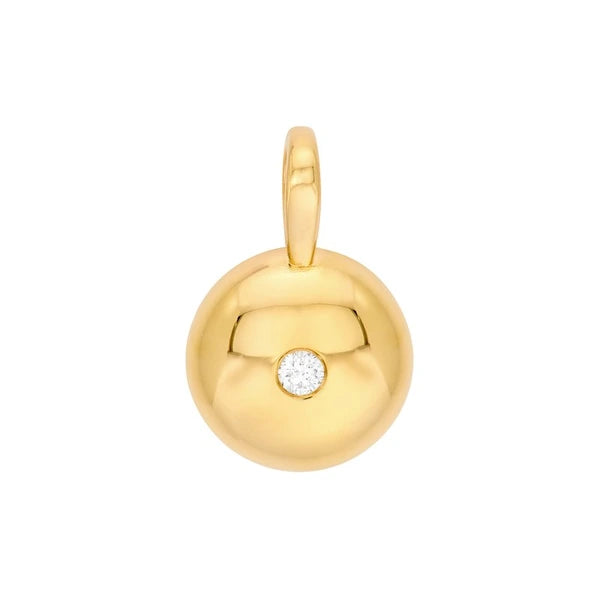 Diamond Disc Pendant