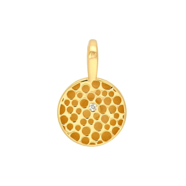 Diamond Disc Pendant