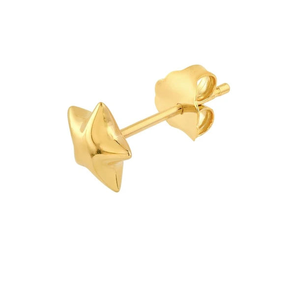 Puffy Star Stud Earrings