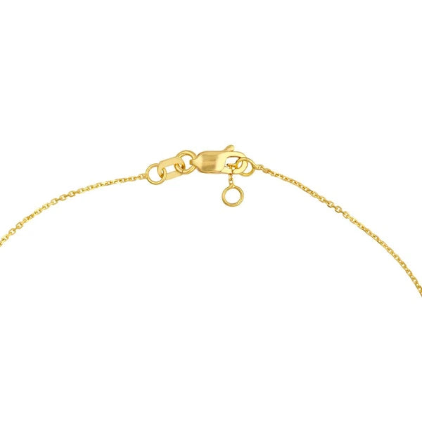 Puffy Heart Chain Bracelet
